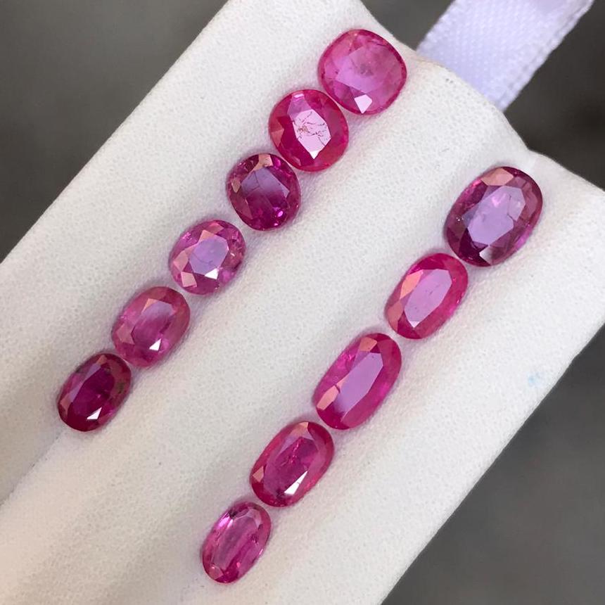 natural pinkish ruby - gandhara gems