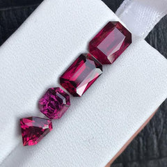 natural raspberry purple garnet - gandhara gems