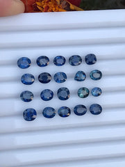 Natural Ceylon Blue Sapphire lot