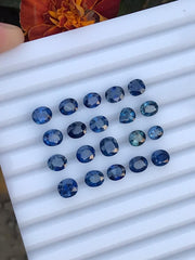 Natural Ceylon Blue Sapphire lot