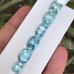 ocean blue natural Aquamarine