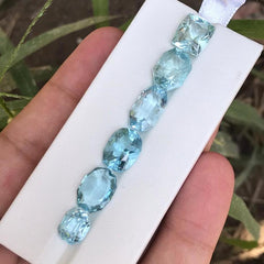 ocean blue natural Aquamarine