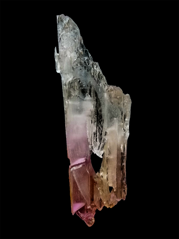 Gorgeous Natural Color Pink Kunzite Super Etched Crystal - Gandhara Gems