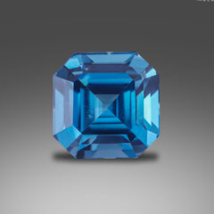 London Blue Topaz Asscher Cut