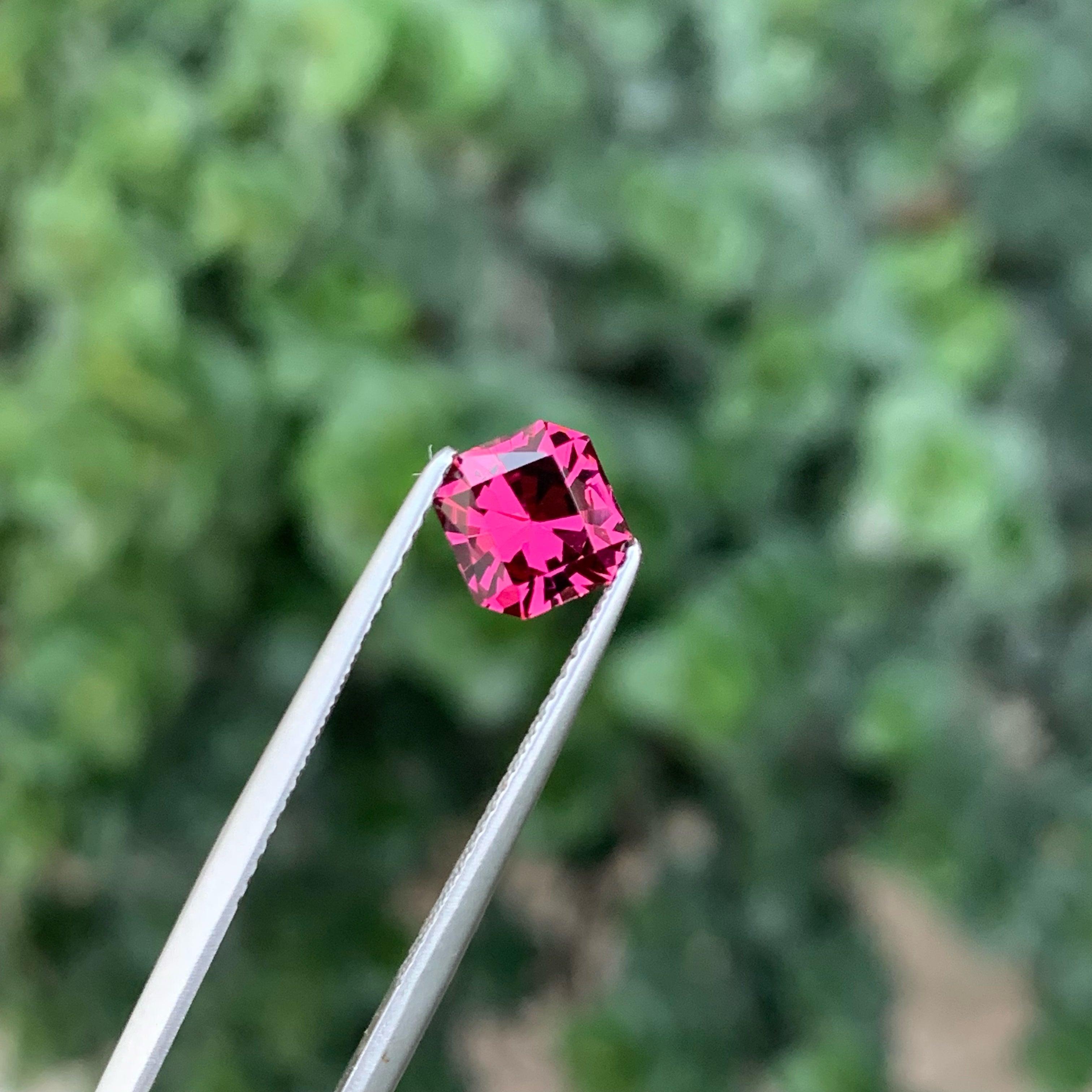 Incredible Hot Pink Garnet Gemstone