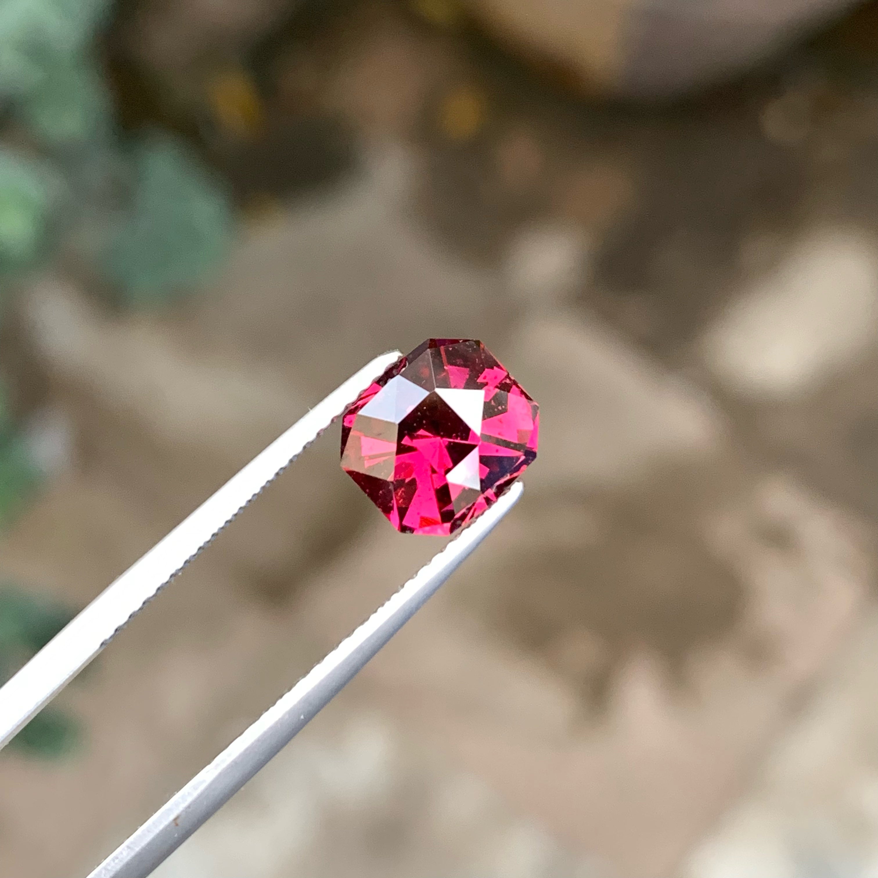 Incredible Pinkish Red Garnet Stone