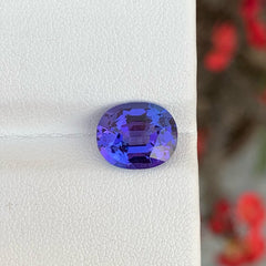 Exceptional Natural Blue Tanzanite Gemstone