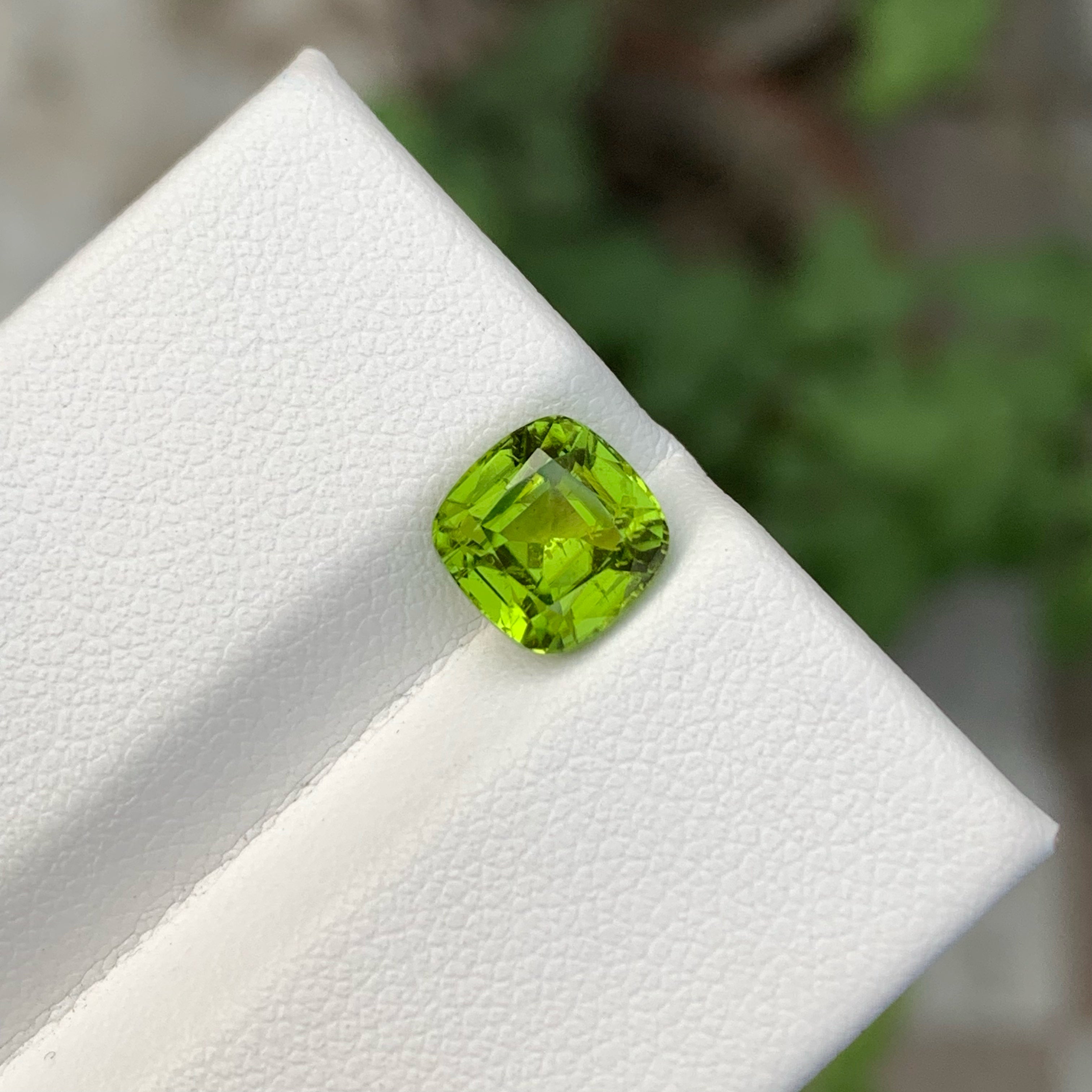 Amazing Apple Green Peridot Gemstone