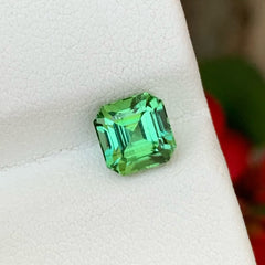 Natural Greenish Blue Loose Tourmaline Gem