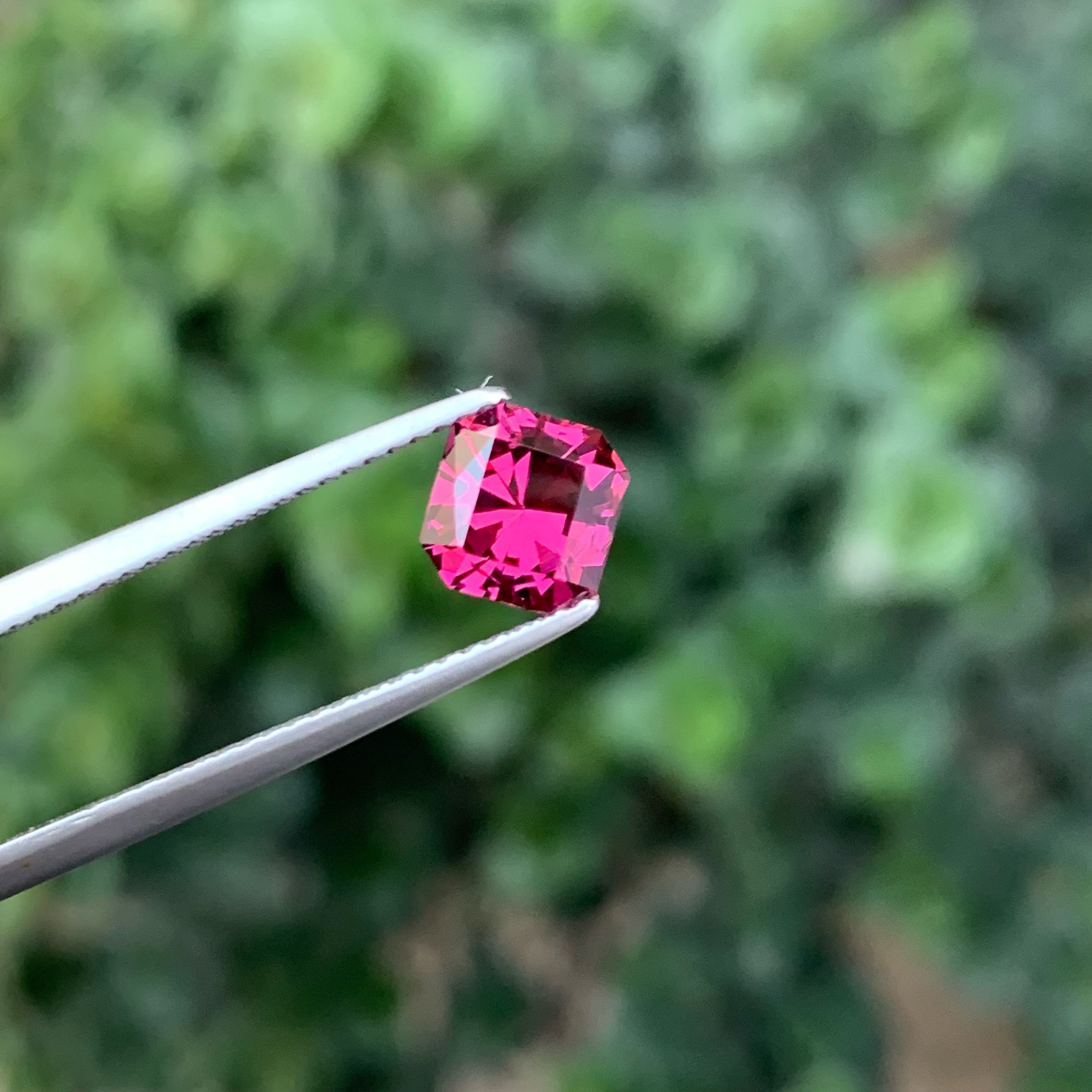 Incredible Hot Pink Garnet Gemstone